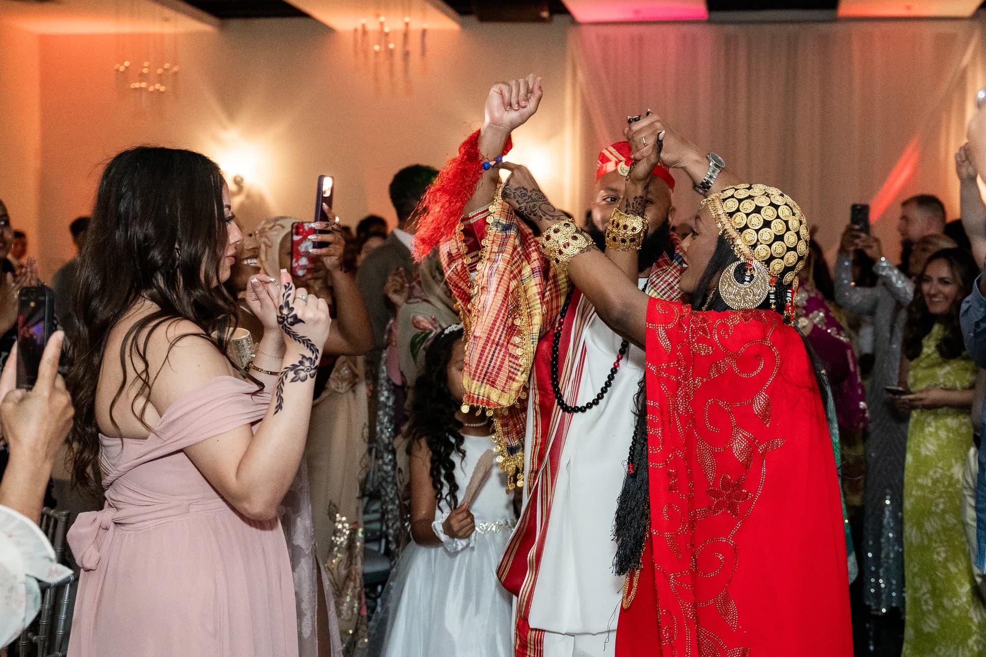 Multi-cultural wedding ceremony celebration planned by O'Honey Events